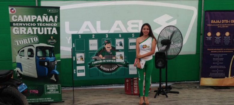Nuestra Anfitriona en una de Nuestras Campañas